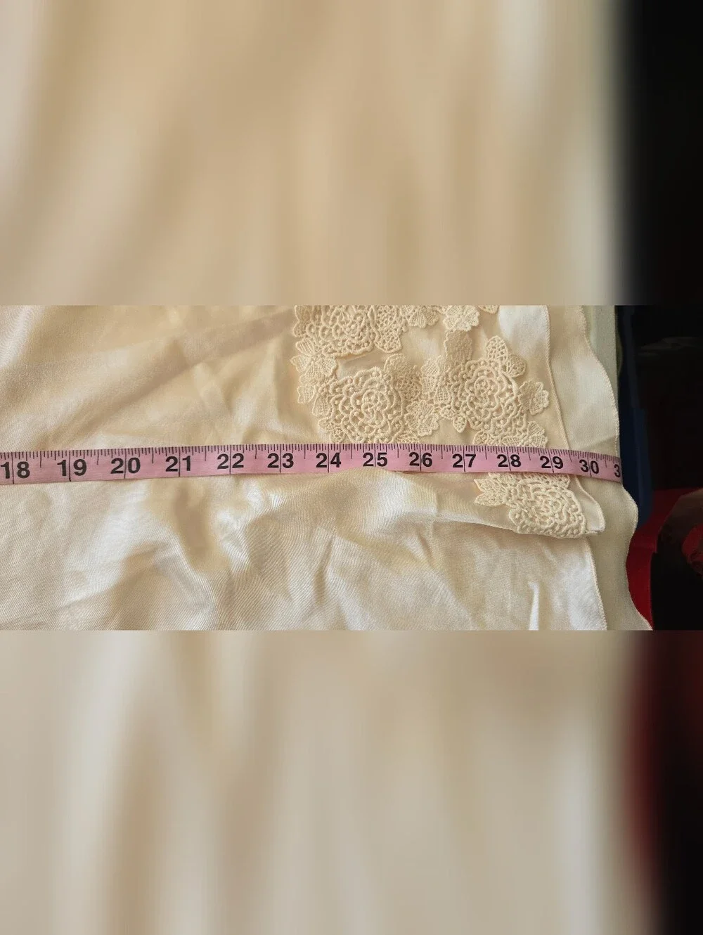 Vintage Cream Slip Dress Chemise - Picture 4 of 6